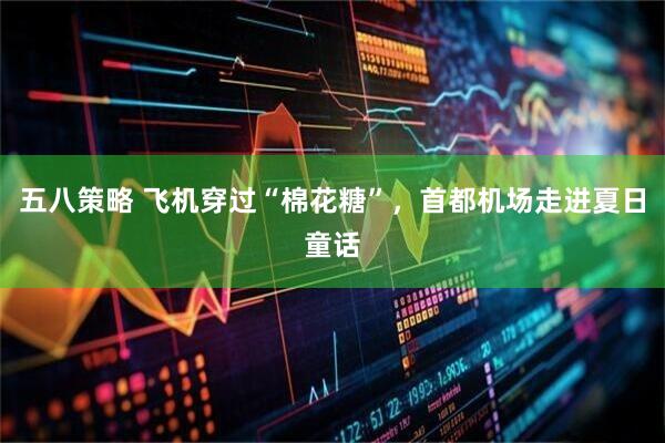 五八策略 飞机穿过“棉花糖”，首都机场走进夏日童话